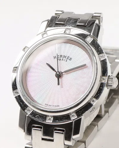 Hermes Hermès Clipper 24mm Ref Cl4.230 Watch