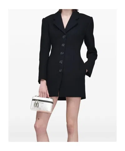 Marc Jacobs Mini Structured Handbag With Zip-around Closure In Silver