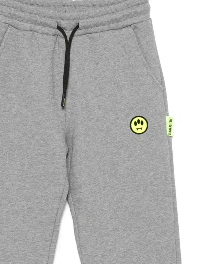 Barrow Logo-patch Track Pants In Multi