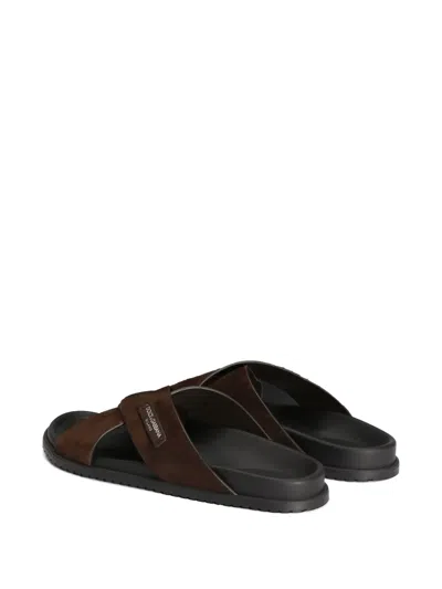 Dolce & Gabbana Sandals In Split In Multi