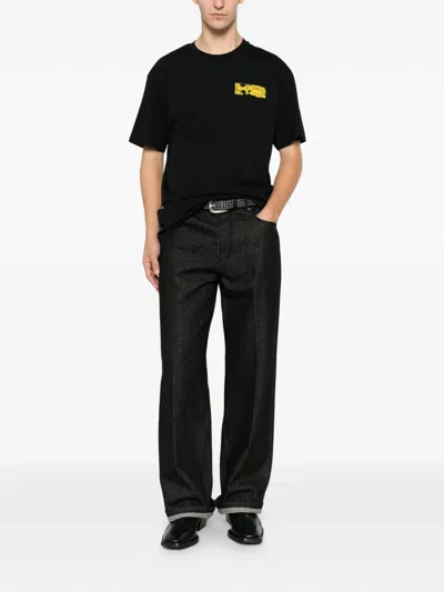 Givenchy Logo-print T-shirt In Black