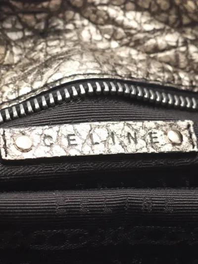 Pre-owned Celine 2000s Bittersweet Shoulder Bag In Silver
