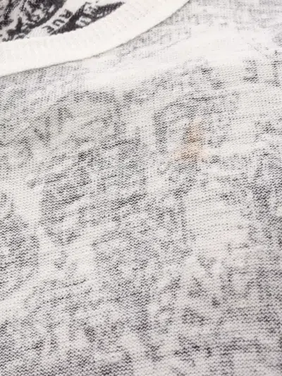 Pre-owned Dior 2000s Plan De Paris T-shirt In Neutral