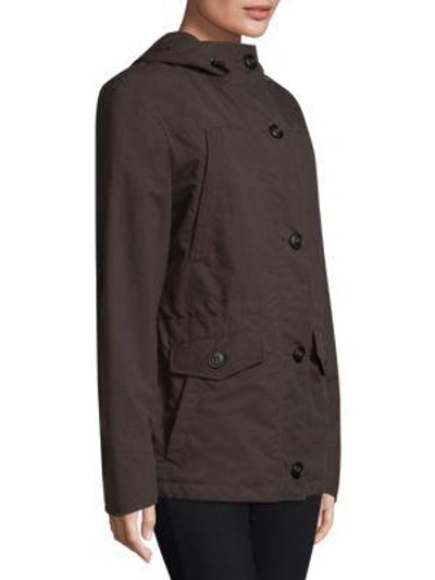 Shop Canada Goose Reid Winderbreaker Jacket In Black