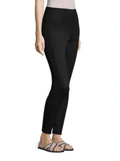 Shop Atm Anthony Thomas Melillo Twill High-waist Pants In Black