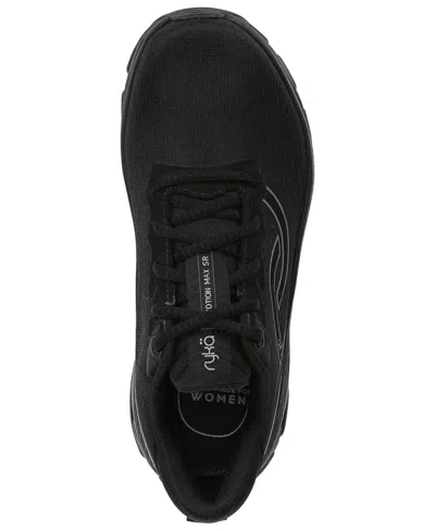 Ryka Devotion Max Sr Work Sneaker In Black