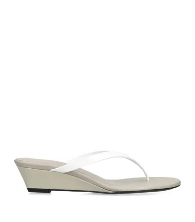 Christopher Esber Scala Leather Sandals In White