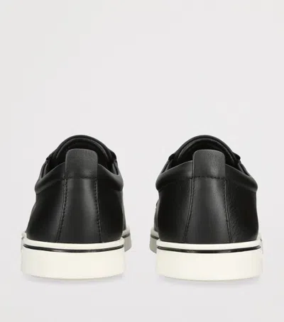 Ferragamo Alfie Loafers Slip On Round Toe In Black