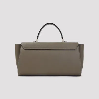Valextra Medium Iside Editor Top Handle Bag In Pink
