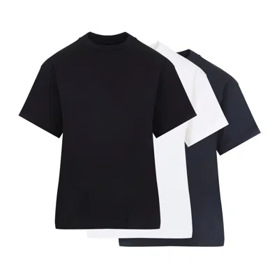 Jil Sander Multicolor 3-pack In Black
