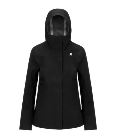 K-way Madalina Bonded Jersey In Black