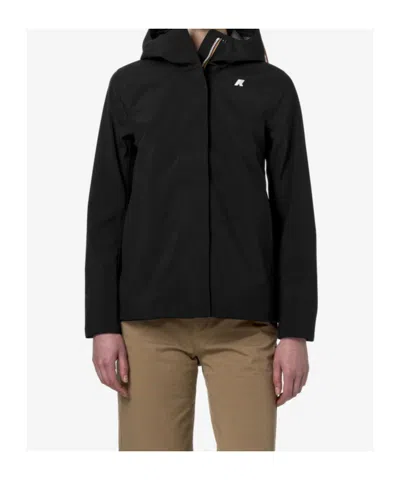 K-way Madalina Bonded Jersey In Black
