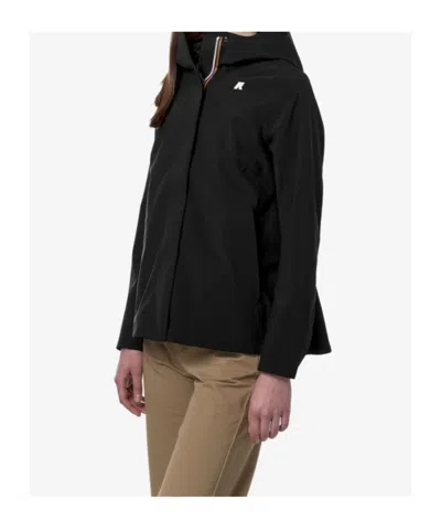 K-way Madalina Bonded Jersey In Black