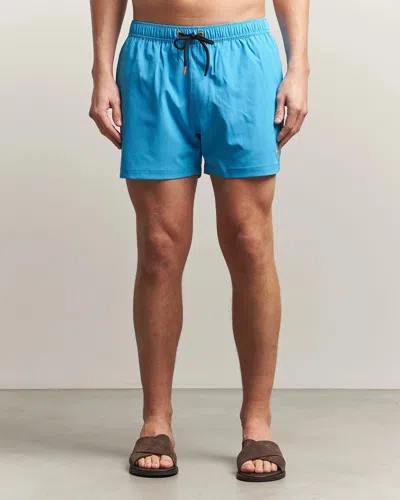 Save The Duck Drawstring Swim Trunks In Blue