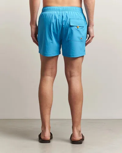 Save The Duck Drawstring Swim Trunks In Blue