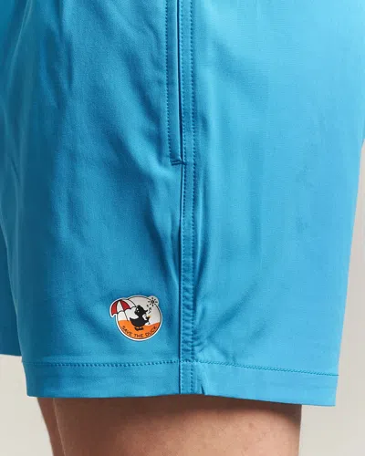 Save The Duck Drawstring Swim Trunks In Blue