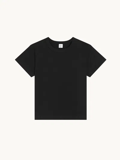 Leset Bebe Margo Tee In Black