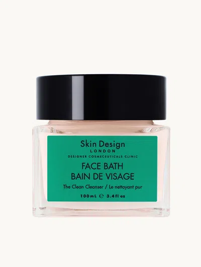 Skin Design London Face Bath Cleanser 100ml In Green
