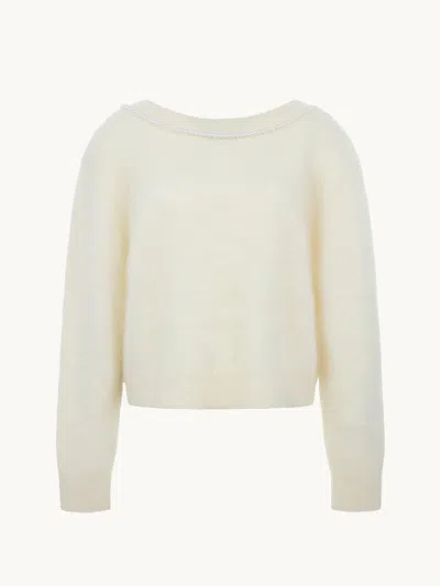 Bernadette White Solne Sweater In White