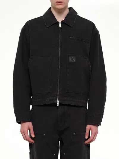 Represent Worker Long-slevee Jacket In Black