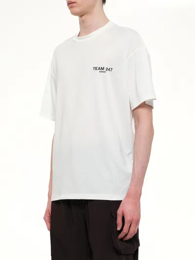 Represent Team 247 Oversized T-shirt In Flat White / L In White