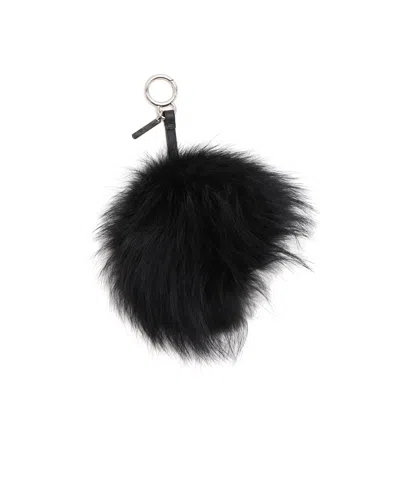 Fendi Bag Bug Charm In Black