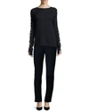 THE ROW SHAYNA LONG-SLEEVE CASHMERE SWEATER