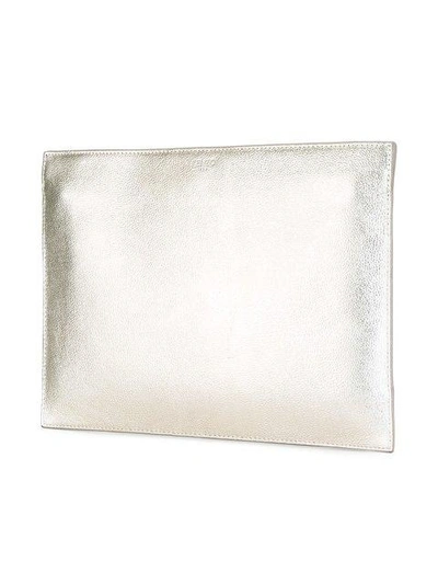 Shop Kenzo Kalifornia Clutch - Metallic