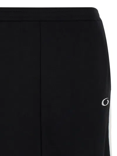 Balenciaga Cotton Blend Mini Skirt With Side Zip Pockets In Black
