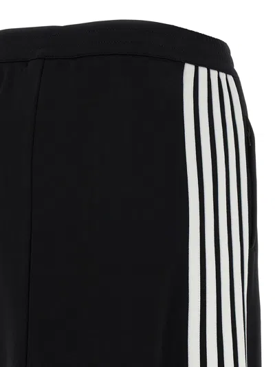 Balenciaga Cotton Blend Mini Skirt With Side Zip Pockets In Black