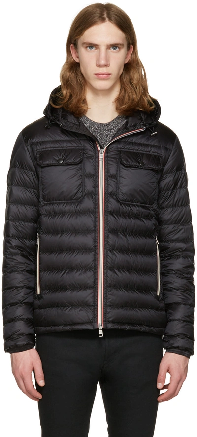 Moncler Douret Hooded Puffer Jacket In Black | ModeSens