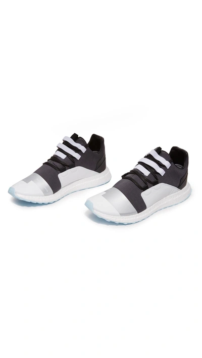 Shop Y-3 Kozoko Low Sneakers In Black/reflective Silver