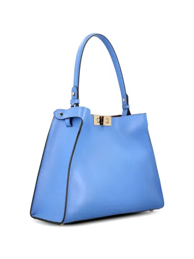 Fendi Way Medium In Blue