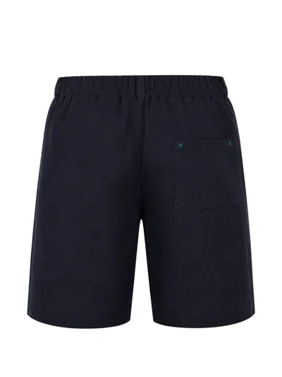Marane Rafa Drawstring Shorts In Blue