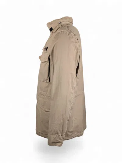 Aspesi Beige Jackets In Brown
