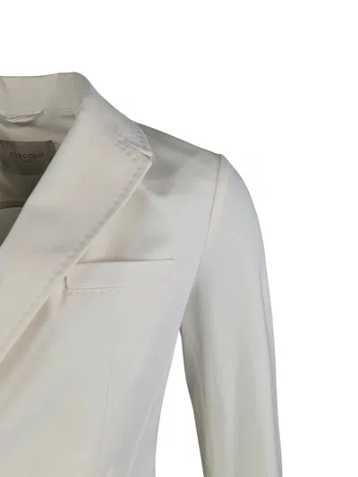 Circolo 1901 Jacket In Neutral