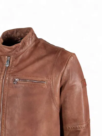 Peuterey Brown Jackets In Brown