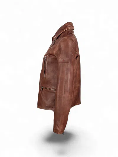 Peuterey Brown Jackets In Multi