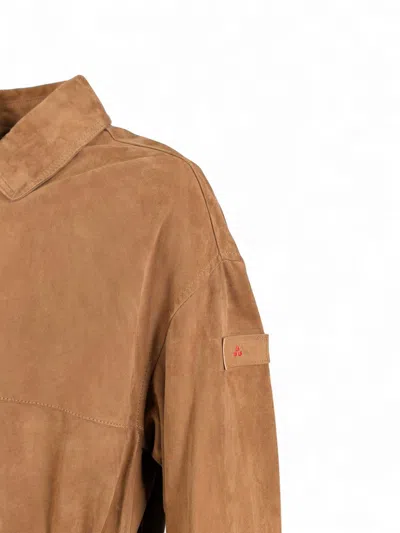 Peuterey Brown Jackets In Multi