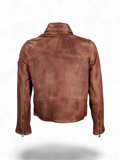 Peuterey Brown Jackets In Multi