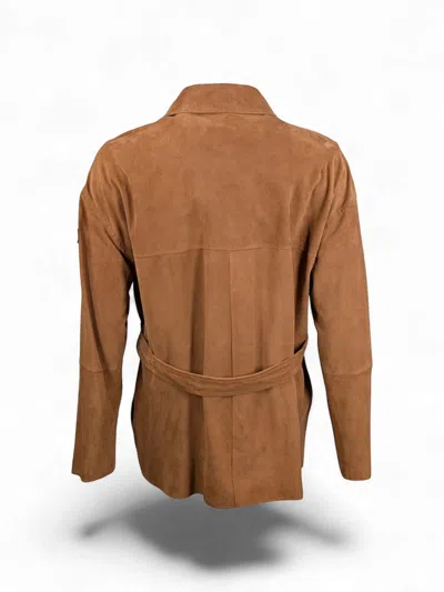 Peuterey Brown Jackets In Multi