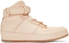 HENDER SCHEME HENDER SCHEME BEIGE MANUAL INDUSTRIAL PRODUCTS 01 HIGH-TOP SNEAKERS,MIP-01