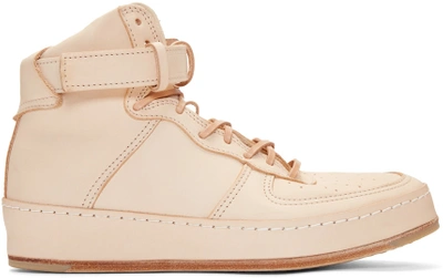Shop Hender Scheme Beige Manual Industrial Products 01 High-top Sneakers In Natural