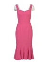 DOLCE & GABBANA Dolce & Gabbana Pink Cady Cocktail Dress,F63J9TFURDVF0733