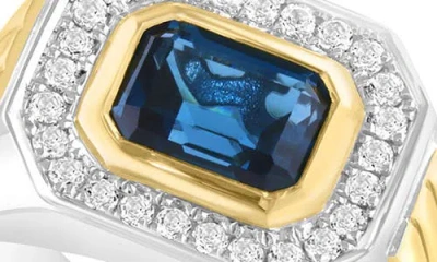 Effy Topaz Ring In Blue