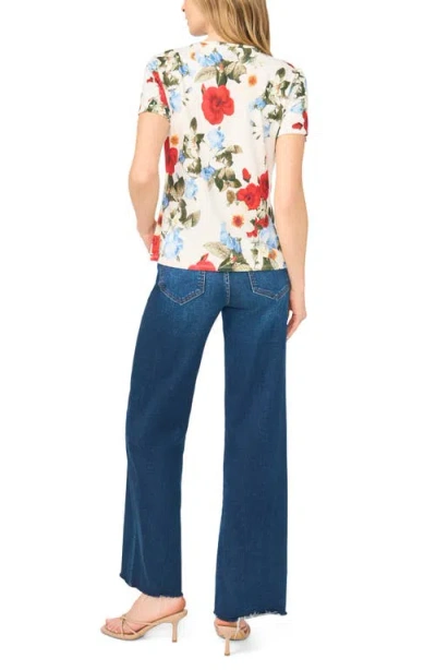 Ted Baker Print Short Sleeve T-shirt In Multi