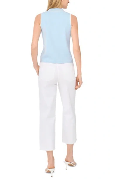 Ted Baker Piped Sleeveless Polo In Multi