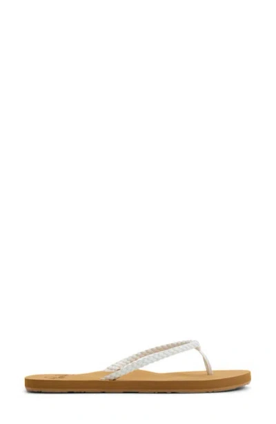 Roxy Costas Flip Flop In White