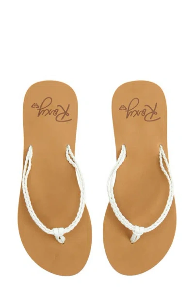 Roxy Costas Flip Flop In White
