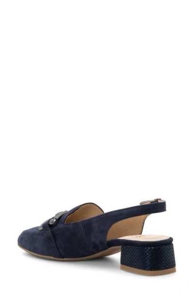 Ara Granada Slingback Pump In Blue